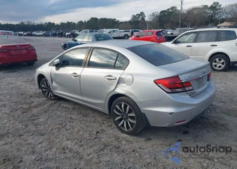 2014 Honda Civic Ex-L из США, поврежденный, VIN 2HGFB2F9XEH502394